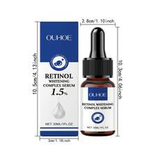 30ml 视黄醇面部精华，保湿、紧致，适合所有季节面部护理，质地轻盈、不油腻，非常适合日常护肤、居家或旅行使用。适合送给女性、妈妈、妻子、姐妹、女朋友的圣诞节或新年礼物 - 30毫升 - 查看 6