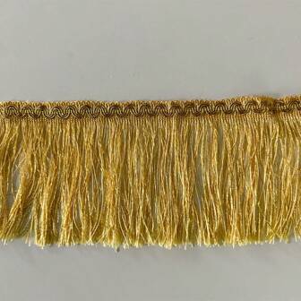 金边龙须流苏饰边，窗帘、室内装饰、服装的流苏装饰