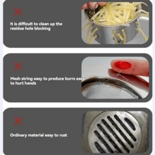 Home Floor Drain Strainer, Sink Drain Filter, Kitchen Sink Strainer For Food Debris Clogging Prevention, Bathroom Floor Drain Cover, Plastic Sink Drain Filter For Kitchen And Bathroom - Multicolor - View 6