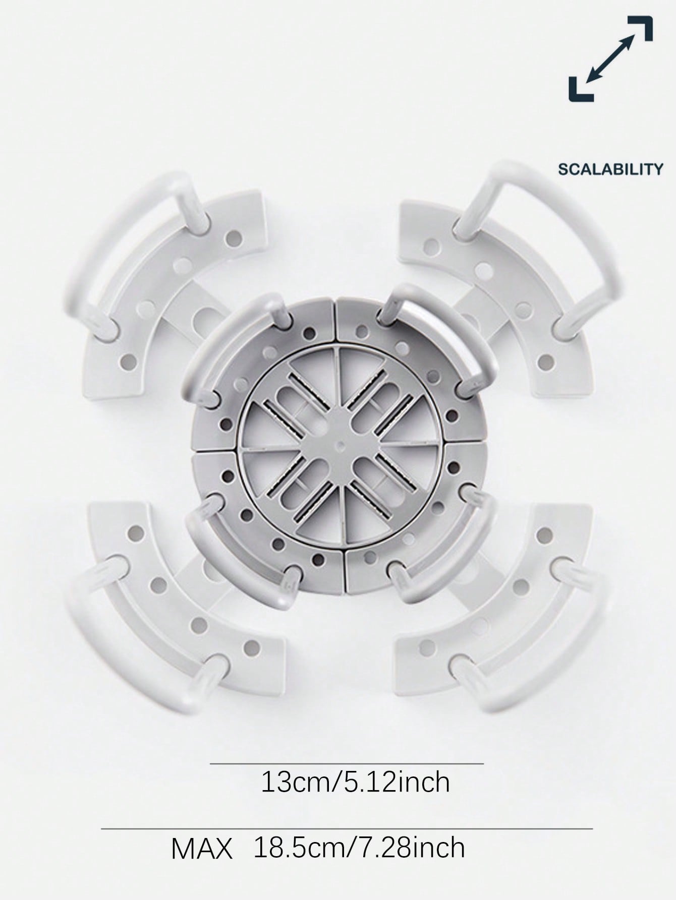 حامل رف تجفيف الأواني قابل للتعديل في المطبخ، حامل...