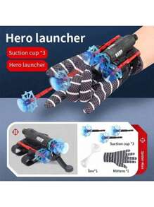 2025 New Spider Web Blaster Gift Set - Spider Gloves - Unique Cool Toy - Prank Toy - Stress Relief Toy - Birthday Gift - Easter Gift - Perfect Gift - Toy