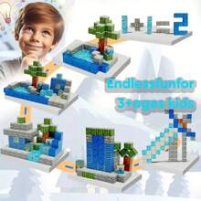 Magnetic Building Block Construction Set For STEM Skills, Creativity And Problem-Solving Development. 3D Magnetic Blocks With Magnets And Cubes, Endless Fun. Suitable For Boys And Girls Aged 3+ To Explore The Magnetic Cubic World. Montessori Sensory Toys For STEM Education, Perfect Sensory Gift For Boys And Girls (Color And Pattern Style Randomly Sent) - Multicolor - View 9