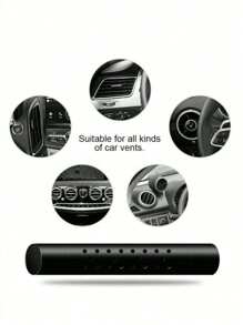 1 Set /6 Pieces Of Car Air Decoration, Free 5 Pieces Of Car Air Freshener (Ocean/Cologne/Lavender/Jasmine/Lemon), Car Styling Vent Perfume Diffuser Clip, Car Outlet Decoration Clip, Car Interior Decoration Accessories Gifts Birthday Graduation,E-I-D