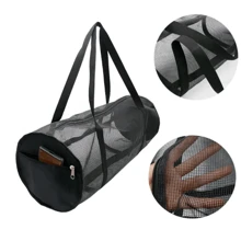 1 pieza Bolsa de almacenamiento grande para baloncesto y fútbol, mochila deportiva para entrenamiento de yoga y fitness, construcción duradera de PVC