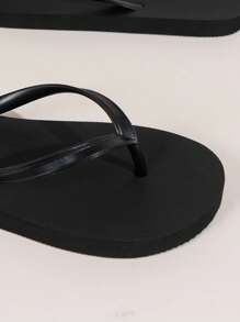 Children Non-Slip Flat Flip Flops, Swimming Pool & Vacation Anti-Skid Casual Slippers, Comfortable Soft Bottom Shower & Home Sandals, For Girls And Boys