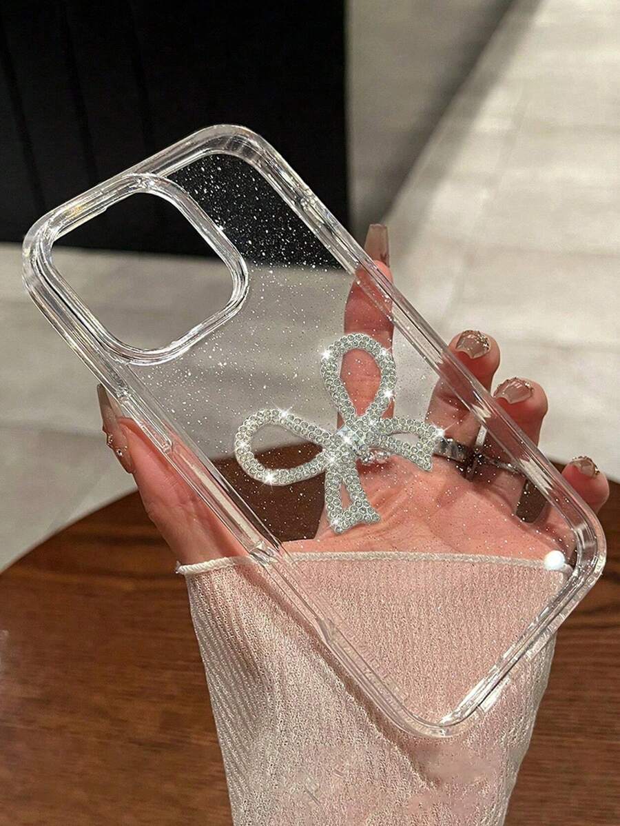 1 件装闪亮蝴蝶透明软壳保护套，蝴蝶图案防摔手机壳，兼容 13/13 Pro/13 Pro Max/13 Plus/16/16 Pro Max/16/16 Plus/15/15 Pro/15 Pro Max/14/12/11，闪亮兼容手机壳 - 透明+蝴蝶 - 查看 1