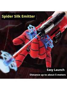 2025 New Spider Web Blaster Gift Set - Spider Gloves - Unique Cool Toy - Prank Toy - Stress Relief Toy - Birthday Gift - Easter Gift - Perfect Gift - Toy