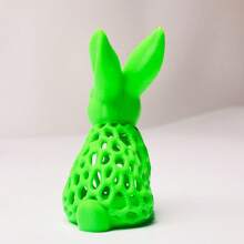 1 st. Ins Style Fris Groen Hol Konijn Woondecoratie, Schattig Vorm Bureau Ornament, Natuurlijk Warm Creatief Ambachtelijk Cadeau, Vakantie Sfeer Cadeau