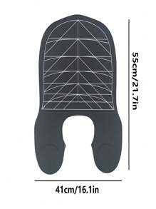 1. 美发加长加大硅胶披肩，防断发剪发颈巾，染烫肩垫，美发工具（万圣节、化装舞会装扮、节日角色扮演头带、不给糖就捣蛋），返校季、旅行度假必备，梳子，吹风机，头发，理发师，边缘梳，造型梳，吹风机，发胶，卷发产品，剪发剪刀，圣诞节，理发店，美发，吹风机，卷发梳，美发设备，旅行必备，发型，美发，头发，旅行，美发产品，美发工具，美发用品，理发师，理发师配件，理发店，美发设备 - 黑色 - 查看 10