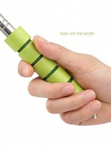 Stainless Steel Retractable Shoe Horn Long Handle Household Shoe-Wearing Artifact Long Handle Shoe Puller Shoe Puller