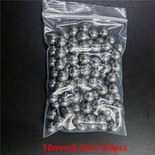 Easytoday Slingshot Hunting Archery Ball 100pcs 5/5.5/6/7/7.5/8/8.5/9/9.5/10/11mm High Carbon Steel Ball Precision Polished Quenched - Multicolor - View 12