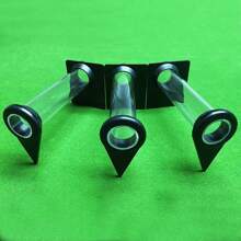 1pc Billiards Out-Of-Rod Exerciser, Ball Training Artifact, Stable Chinese-Style Black Eight Straightness Standard Corrector.