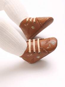 0-1 Years Old Infant Boys Fashion Casual Sports Shoes, Soft Sole Comfortable Walking Shoes