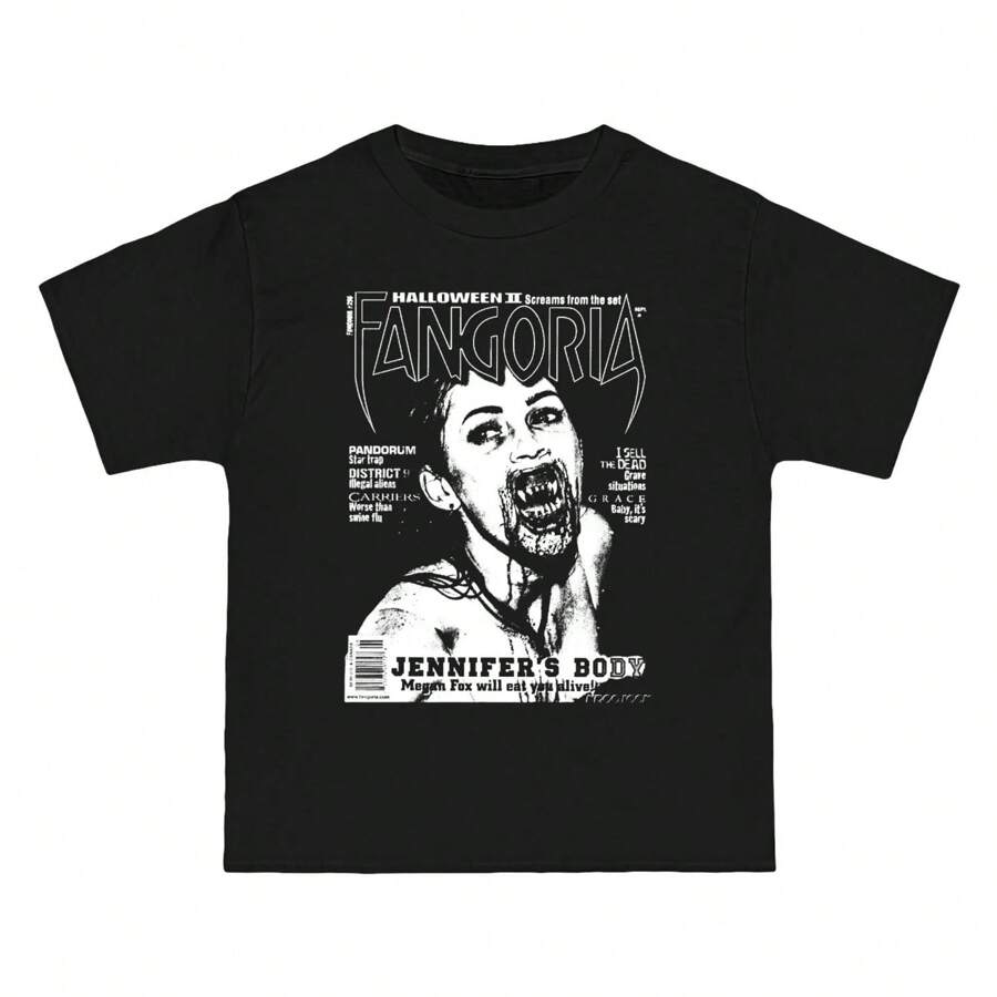 Jennifers Body Megan Fox Heavyweight Black Tee Shortsve - màu đen - Xem 1