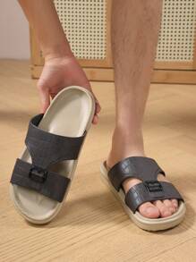 Mules  à semelle épaisse antidérapante pour hommes, portables au quotidien, conviennent pour la conduite, le travail, la plage
