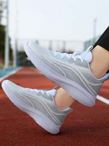 1 Pair Women's Casual Sports Shoes, Lightweight & Comfortable Outdoor Travel & Walking Shoes, New 2025 Spring/Summer Model, Breathable Mesh Fabric, & Versatile Running Shoes