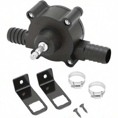 Trintion Mini Electric Drill Pump Portable Water Pump To Empty Pool Water Pump Diesels Oil Fluid Self-Priming Hand Electric Drill Water Pump For Pond Aquarium Fish Tank Hydroponics