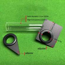 1pc Billiards Out-Of-Rod Exerciser, Ball Training Artifact, Stable Chinese-Style Black Eight Straightness Standard Corrector.