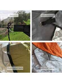 Tenda triangolare da esterno, telo parasole per patio/balcone, gazebo pieghevole rivestito in argento, adatto per terrazzo/cortile/ponte/giardino/eventi all''aperto