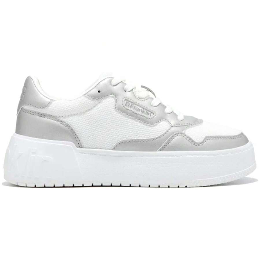 D.Franklin Court Sneakers For Women In White ✅ Delivery 24/72h To Spain (Peninsula) - أبيض - مشاهدة 1