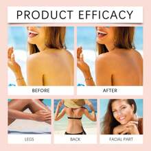 1 件/2 件晒黑霜，面部和身体用自助晒黑油，使用方便，快速晒黑，舒缓滋养，清爽不油腻，便携适合所有皮肤类型户外防晒霜