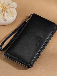 2025 New Fashion Big Capacity Zip-Up Genuine Soft Leather Women's Wallet Long-Style Card Holder Clutch For Women Wallet Mini Wallet Purse Wallet Wallet Coin Wallet Wristlet - Multicolor - View 7
