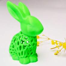 1 st. Ins Style Fris Groen Hol Konijn Woondecoratie, Schattig Vorm Bureau Ornament, Natuurlijk Warm Creatief Ambachtelijk Cadeau, Vakantie Sfeer Cadeau