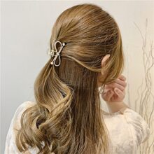 Elegant Fashion Minimalist Butterfly Rhinestone Embellished Hair Claw Claw Clips Hair Clips Hair Jaw Clip Hair Clamps Hair Clutch Hair Catcher Clip