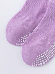 12 par flickor med halkskydd för barn sportstrumpor, multifunktionella studsmattor, hussockor - Multifärgad - Visa 7