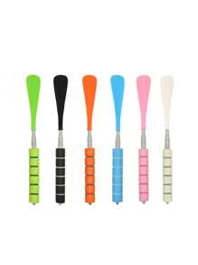 Stainless Steel Retractable Shoe Horn Long Handle Household Shoe-Wearing Artifact Long Handle Shoe Puller Shoe Puller