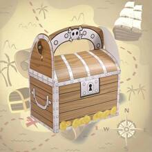 10/15/20 Pieces Party Favor Boxes, Pirate Theme, Birthday Party Decoration, Holiday Gift Boxes - Gift Box - View 1