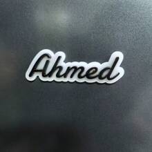 1pc Customized Acrylic Refrigerator Magnet - Customizable With Names, Colorful Alphabet Letters, Suitable For Refrigerator, Storage Cabinet Or Office, No Power Required, Perfect Small Gift For Family And Friends, Fridge Magnet