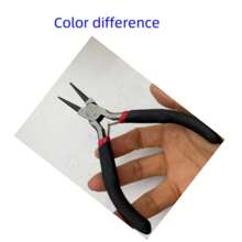 1-5 teiliges Ringgrößen-Messkit, inklusive Ringgröße-Lehre, Fingerringgrößen-Messer, Ringgrößen 1-17, Schmiedhammer, Ringklemme, Ringadapter und Poliertuch, Drahtklammer, Rundkappenzange