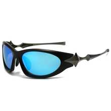 Unisex Mode Futuristische dekorative Brille, einzigartiges personalisiertes Haarspangen Brillen Accessoire