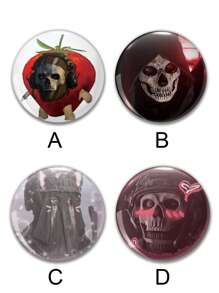 Funny Pattern Button Badges, Student Backpack Pins, Canvas Bag Decorative Badges, Fun Gifts For Friends, Teachers, Parents, Cousins - Multicolor - View 5