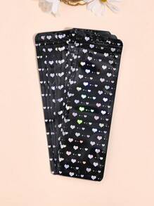 50 chiếc Túi quà tặng laser dài màu hồng bóng thời trang, Túi đựng trang sức có thể tái sử dụng, Bao bì quà tặng cho tiệc và ngày lễ - túi đóng gói - Xem 16