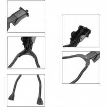 Youyijia Double Leg Bicycle Kickstand MTB Bike Holder Parking Rack Kick Centre Stand For 26 Inches Or Above - Black - View 5