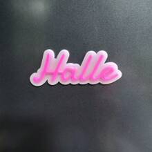 1pc Customized Acrylic Refrigerator Magnet - Customizable With Names, Colorful Alphabet Letters, Suitable For Refrigerator, Storage Cabinet Or Office, No Power Required, Perfect Small Gift For Family And Friends, Fridge Magnet