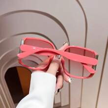 LiMiaoMiao 1pc Oval Shaped Eyeglasses, Fashionable And Versatile