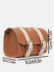 Retro Bicycle Bag Universal Front/Rear Models Mountain Bike Commuter Single Bike Decor Bag Riding Accessories - Multicolor - View 4