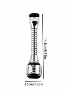 1pc Creative 360° Rotatable Faucet Extender With 2 Modes-Longer, Spin, Splash-Proof Nozzle For Upgraded Kitchen Water Saving!