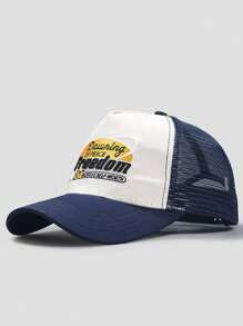 Mũ lưỡi trai lưới cao, mũ lưỡi trai cứng thoáng khí kiểu Mỹ dành cho nam và nữ, thích hợp cho các hoạt động và thể thao ngoài trời vào mùa xuân và mùa hè - A - Xem 13