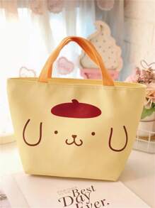 Sanrio 2 Peças Bolsas Cosméticas Cartoon Sanrio, Acompanhadas de Adesivos Sanrio, Capacidade Grande de 12,4"x 8,4", Múltiplas Cores e Estilos para Escolher, Pode Armazenar Cosméticos, Roupas, Alimentos, Ótimo para Viajar
