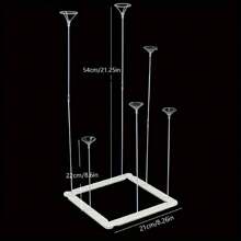 2 套多功能气球拱门套件：适用于婚礼、生日或圣诞派对装饰、情人节用品、派对装饰 - 透明 - 查看 2