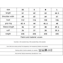 Beauace Women's Short Puffer Jacket Floral Print Stand Collar Open Front Quilted Coat Fall Winter Long Sleeve Padded Jacket Outerwear - Pink - View 12