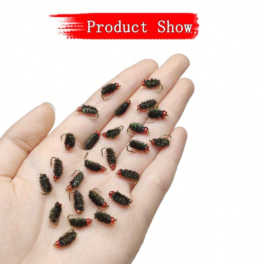 Boîte De 24 Mouches Sèches Pour Truite - Pêche à La Mouche - Neuve