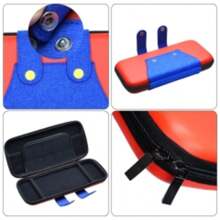 TOPWOLF高品質Switch / Switch Oled / Switch Lite便攜式存儲EVA袋硬殼盒能完美容納Switch硬殼保護設備