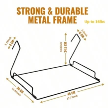 Cozy Thermal Pet Bed - Removable Washable Grey Radiator Cat/Dog Bed For Small Pets, Space-Saving Winter Warm Bedding With Non-Slip Base - Black - View 3