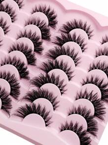 Sibeuna 14 Pairs Cat Eye False Eyelashes, Natural & Fluffy, Create Charming Flared Lashes, Enhance Delicate Makeup - Cat eye Lashes - View 6