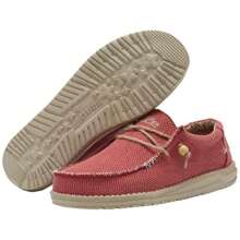 HEYDUDE Sneakers Wally Braided voor Man in kleur Rood ✅ Levering binnen 3-5 dagen